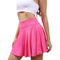 High Waisted Womens Tennis Skirt Shortswith Pockets - Clothesfassion.store