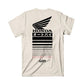 Honda Men's and Women's T-shirt Summer Trendy Brand Tee Honda Offset Short - sleeved Spring and Autumn Motorcycle Cycling Top - Clothesfassion.store