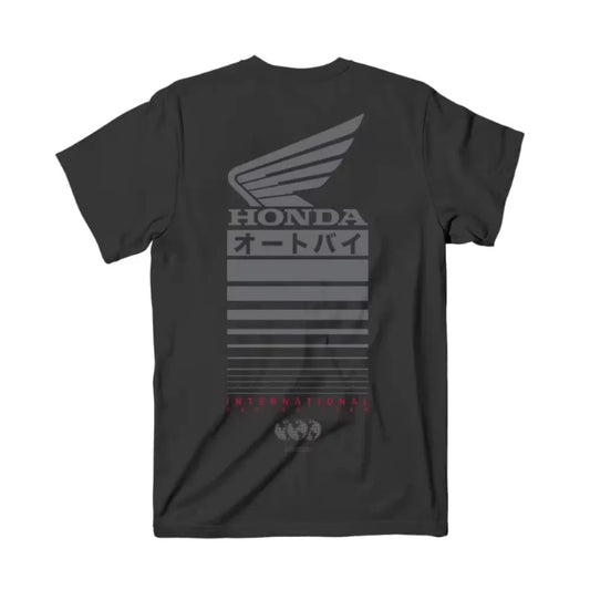 Honda Men's and Women's T-shirt Summer Trendy Brand Tee Honda Offset Short - sleeved Spring and Autumn Motorcycle Cycling Top - Clothesfassion.store