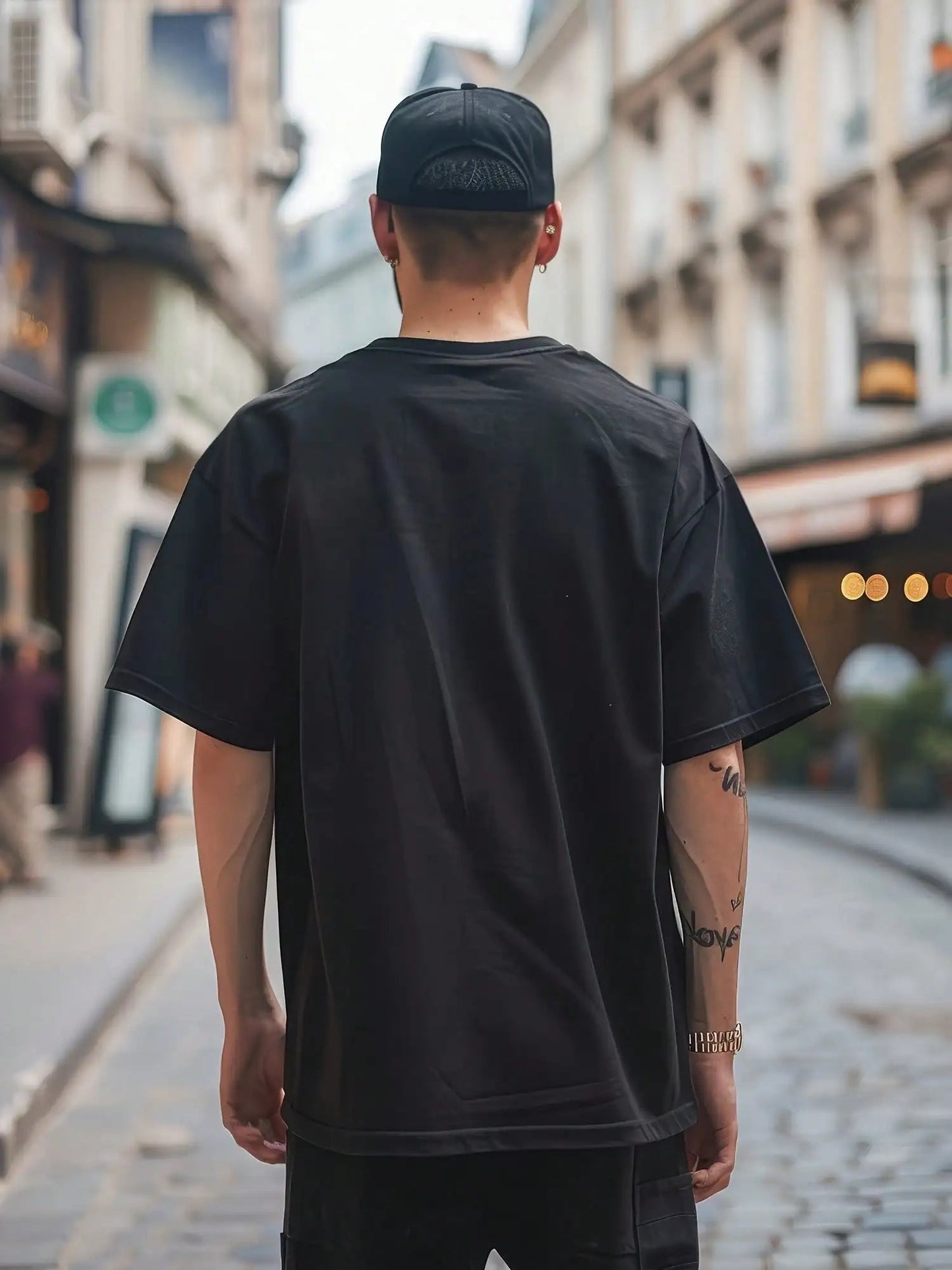 IF AT FIRST YOU DON'T SUCCEED TRY DOING WHAT Crew Neck Casual T-Shirt Men's T-Shirts Black - Clothesfassion.store