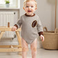 Infant Boys Fall Sweatshirt with Long Sleeves Crewneck Rugby Embroidery and Striped Design for Autumn - Clothesfassion.store