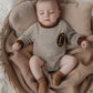 Infant Boys Fall Sweatshirt with Long Sleeves Crewneck Rugby Embroidery and Striped Design for Autumn - Clothesfassion.store