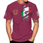 Italy Flag T-Shirts Italian National Emblem Printed Round Neck Short Sleeves Tee Shirts Men Women Kids Clothes Streetwear Tees - Clothesfassion.store