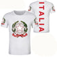 Italy T-Shirts Italian Flag 3D Print Streetwear Men Women Casual Fashion Oversized Short Sleeve T Shirt Male Tees Tops Clothing - Clothesfassion.store