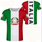 Italy T-Shirts Italian Flag 3D Print Streetwear Men Women Casual Fashion Oversized Short Sleeve T Shirt Male Tees Tops Clothing - Clothesfassion.store