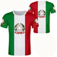 Italy T-Shirts Italian Flag 3D Print Streetwear Men Women Casual Fashion Oversized Short Sleeve T Shirt Male Tees Tops Clothing - Clothesfassion.store