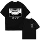 Japan Anime Berserk T-Shirt Guts Print Graphic Tee Men's 90s Summer Short Sleeve Casual Manga Dark Fantasy Black Swordsman Style - Clothesfassion.store