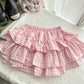 Japanese Kawaii Lolita Elegant 2 Piece Sets Women Pink Y2k Bow Design Mini Skirt Suit Female Princess Sweet Chic Outfits Summer - Clothesfassion.store