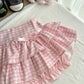 Japanese Kawaii Lolita Elegant 2 Piece Sets Women Pink Y2k Bow Design Mini Skirt Suit Female Princess Sweet Chic Outfits Summer - Clothesfassion.store
