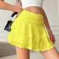 Lace Camisole With Layered Ruffle Skirt - Clothesfassion.store