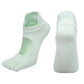 Ladies Breathable Yoga Socks with Grips Non - Slip Five Finger Pilates Socks for Women Backless Ballet Dance Fitness Toe Socks - Clothesfassion.store