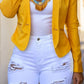 Ladies' Fashionable Distressed Denim Shorts, Super Comfortable Style, Summer Shorts With Frayed Edges And Distressed Hot Pants - Clothesfassion.store