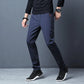 Large Size Men's Summer Pants Big Size Ice Silk Stretch Breathable Straight Leg Pants 6XL Quick Dry Elastic Band Black Trousers - Clothesfassion.store