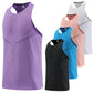 Men Gym Vest Breathable Mesh track and field Summer Cool Beach Travel Undershirt Basketball Training Fashion Running Tanks Top - Clothesfassion.store