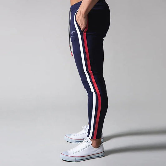 Men Running Fitness Sweatpants Quick Dry Casual Training Sport Pants Elastic Jogging Trousers Gym Workout Pants Male Gym Clothes - Clothesfassion.store