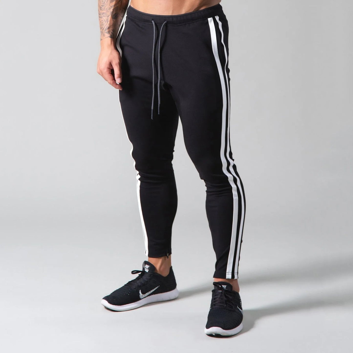 Men Running Fitness Sweatpants Quick Dry Casual Training Sport Pants Elastic Jogging Trousers Gym Workout Pants Male Gym Clothes - Clothesfassion.store