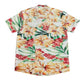 Men s Floral Print Short Sleeve Button Down Shirt with Chest Pocket for Casual Wear and Summer Outings Perfect for Beach and - Clothesfassion.store