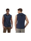 Men s Sleeveless Hooded Tank Tops Solid Color Workout T-Shirt Gym Fitness Training Vest Casual Streetwear Running Top - Clothesfassion.store