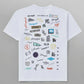 Mens 100 Percent Cotton Crew Neck Printed Tshirt Soft Breathable Short Sleeve Tee With Unique Pattern Casual Comfortable Daily W - Clothesfassion.store