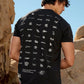 Mens 100 Percent Cotton Crew Neck Printed Tshirt Soft Breathable Short Sleeve Tee With Unique Pattern Casual Comfortable Daily W - Clothesfassion.store