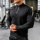 Mens Gym Compression Shirt Male Rashgard Fitness Long Sleeves Running Clothes Homme T Shirt Football Jersey Sportswear Dry Fit - Clothesfassion.store