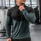 Mens Gym Compression Shirt Male Rashgard Fitness Long Sleeves Running Clothes Homme T Shirt Football Jersey Sportswear Dry Fit - Clothesfassion.store