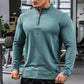 Mens Gym Compression Shirt Male Rashgard Fitness Long Sleeves Running Clothes Homme T Shirt Football Jersey Sportswear Dry Fit - Clothesfassion.store