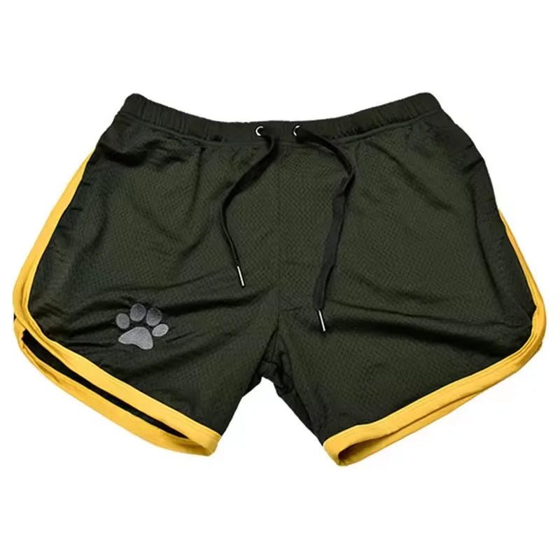 Mens Gym Fitness Shorts Bodybuilding running sports shorts Jogging Workout Male Summer Breathable Mesh Shorts men Sweatpants - Clothesfassion.store
