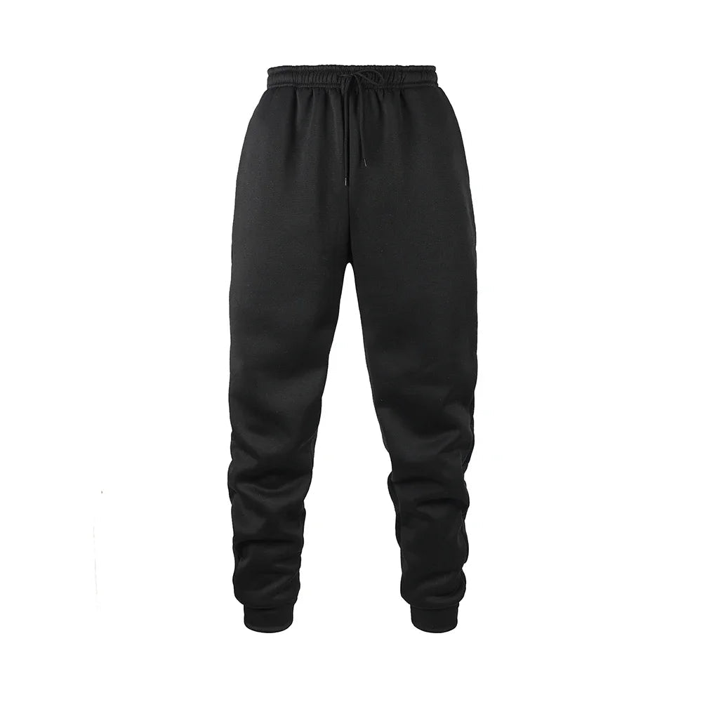 Mens Gym - Ready Jogging Pants Solid Color Sweatpants Ideal for Autumn and Winter Workouts - Clothesfassion.store