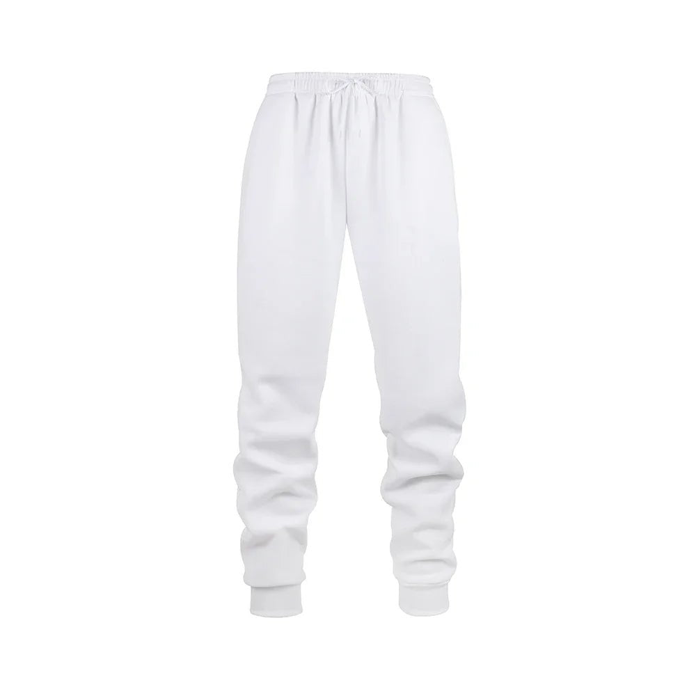 Mens Gym - Ready Jogging Pants Solid Color Sweatpants Ideal for Autumn and Winter Workouts - Clothesfassion.store