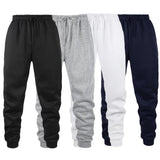 Mens Gym - Ready Jogging Pants Solid Color Sweatpants Ideal for Autumn and Winter Workouts - Clothesfassion.store