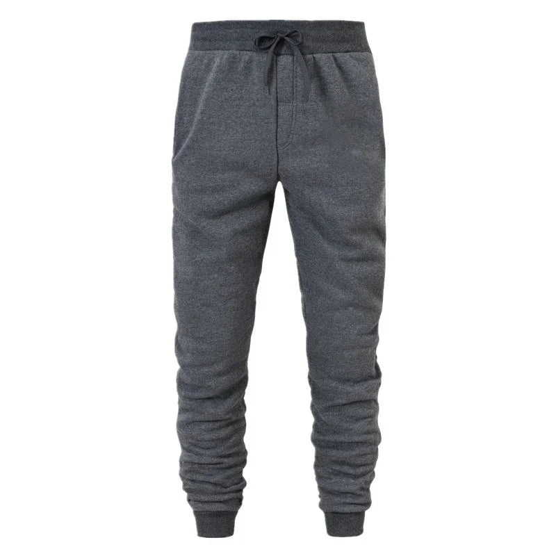 Mens Gym - Ready Jogging Pants Solid Color Sweatpants Ideal for Autumn and Winter Workouts - Clothesfassion.store