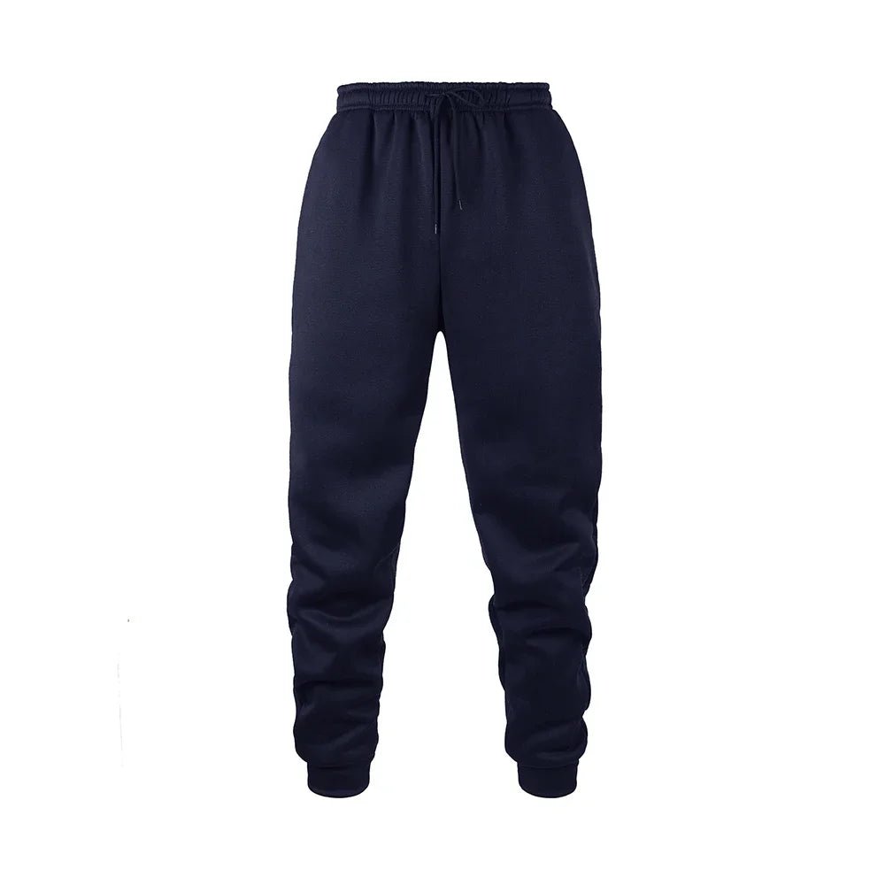 Mens Gym - Ready Jogging Pants Solid Color Sweatpants Ideal for Autumn and Winter Workouts - Clothesfassion.store