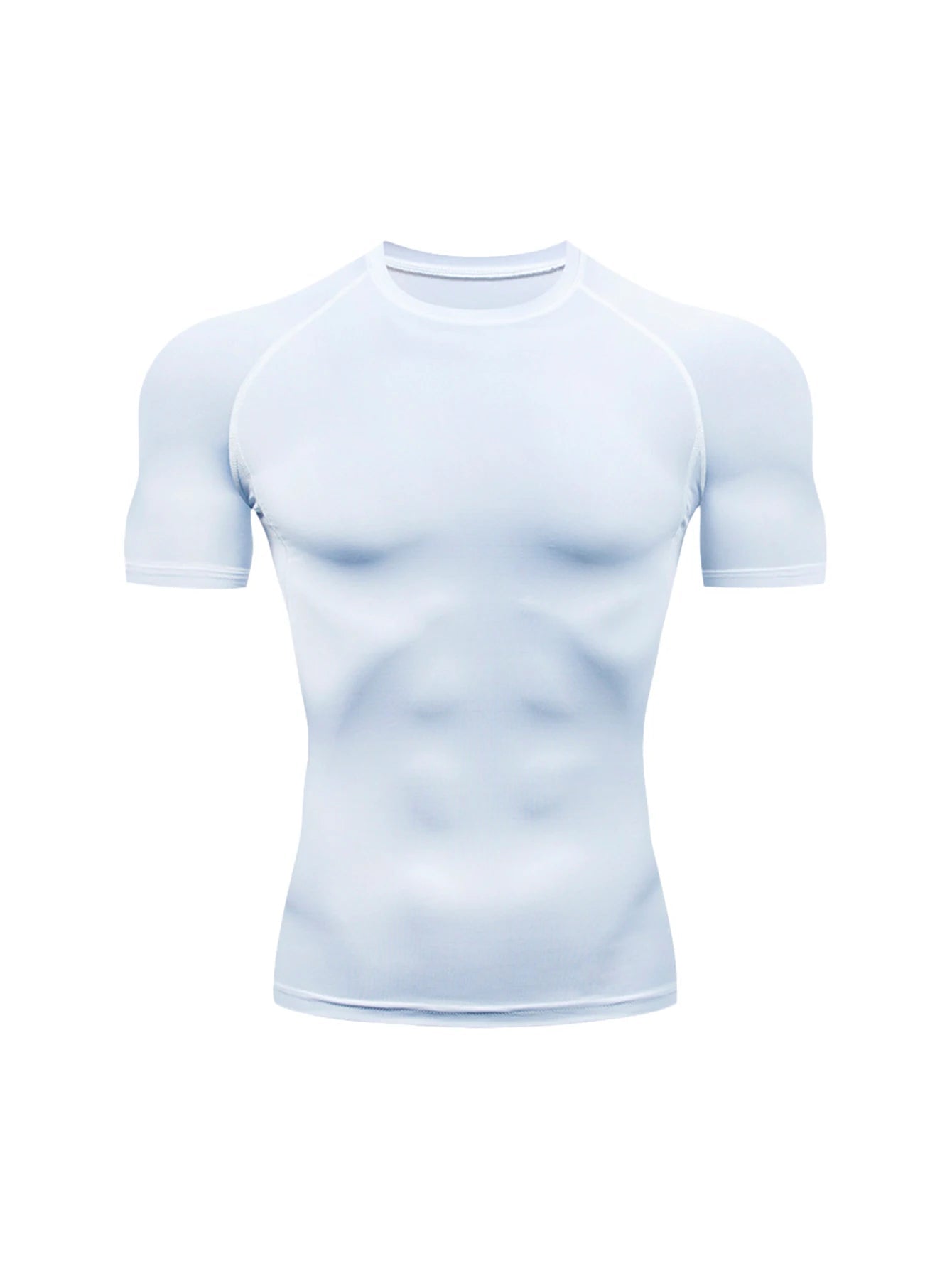 Men's Gym Training T Shirt, Outdoor, Jogging, Running Sportswear, Tight, Stretchy, Breathable Compression Top, Summer - Clothesfassion.store