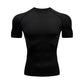 Men's Gym Training T Shirt, Outdoor, Jogging, Running Sportswear, Tight, Stretchy, Breathable Compression Top, Summer - Clothesfassion.store