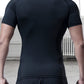 Men's Gym Training T Shirt, Outdoor, Jogging, Running Sportswear, Tight, Stretchy, Breathable Compression Top, Summer - Clothesfassion.store