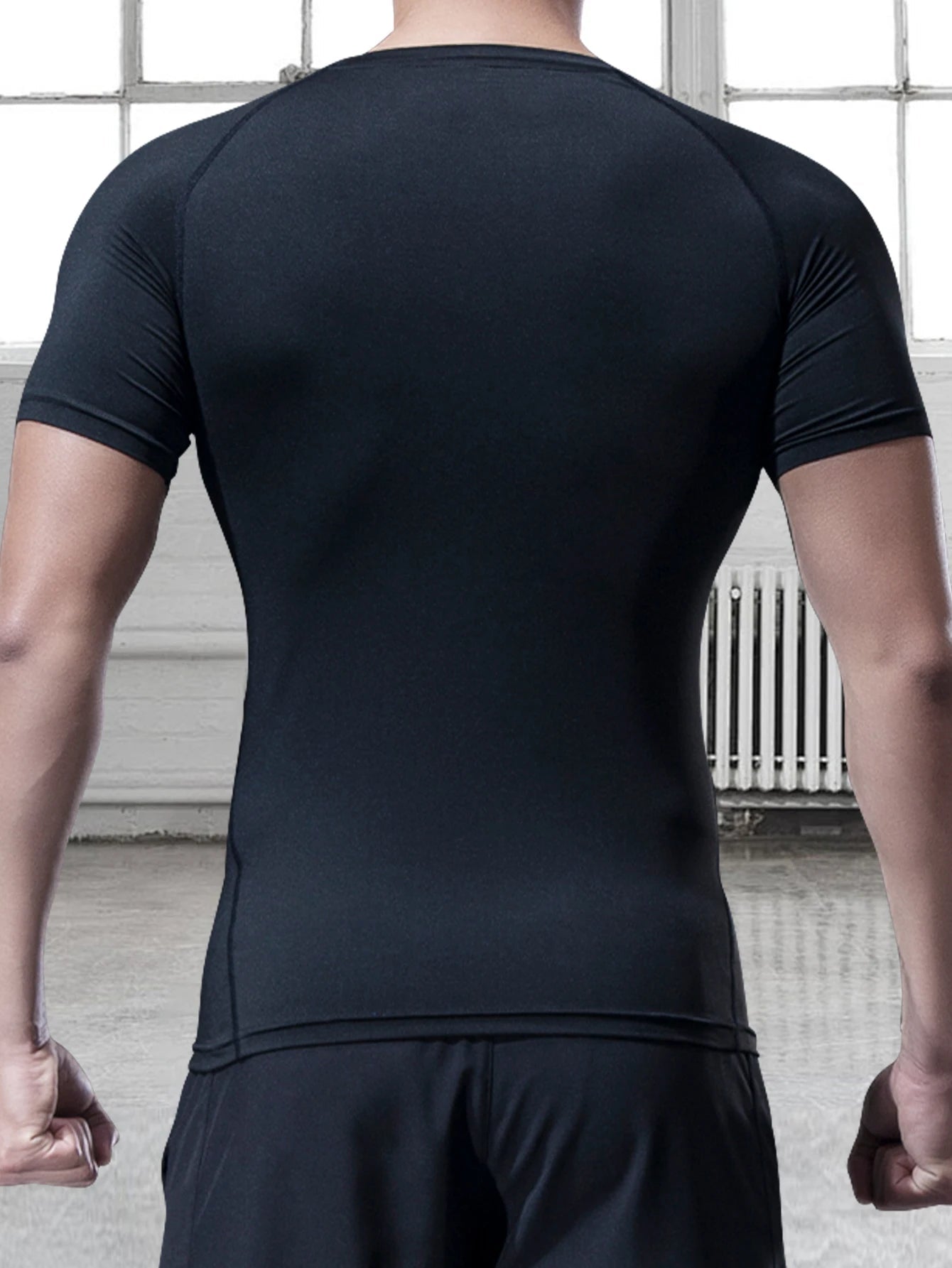 Men's Gym Training T Shirt, Outdoor, Jogging, Running Sportswear, Tight, Stretchy, Breathable Compression Top, Summer - Clothesfassion.store