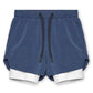 Mens Gyms Fitness 2 in 1 Quick Dry Shorts Summer Running Bodybuilding Jogging Casual Short Pants Workout Male Basketball Bottoms - Clothesfassion.store