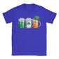 Men's Irish Beer Ireland Flag Saint Patricks Day T Shirts St Patricks Day Cotton Clothing Short Sleeve O Neck Tees T-Shirt - Clothesfassion.store