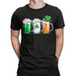 Men's Irish Beer Ireland Flag Saint Patricks Day T Shirts St Patricks Day Cotton Clothing Short Sleeve O Neck Tees T-Shirt - Clothesfassion.store