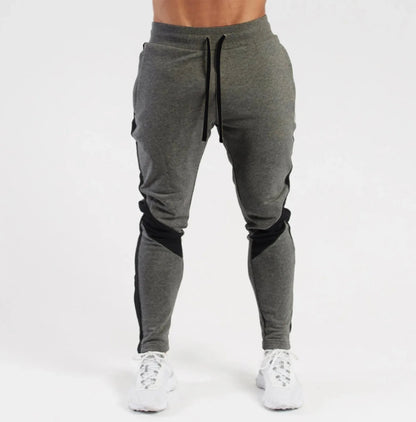Mens Joggers Casual Pants Fitness Men Sportswear Tracksuit Bottoms Skinny Sweatpants Trousers Black Gyms Jogger Track Pants - Clothesfassion.store