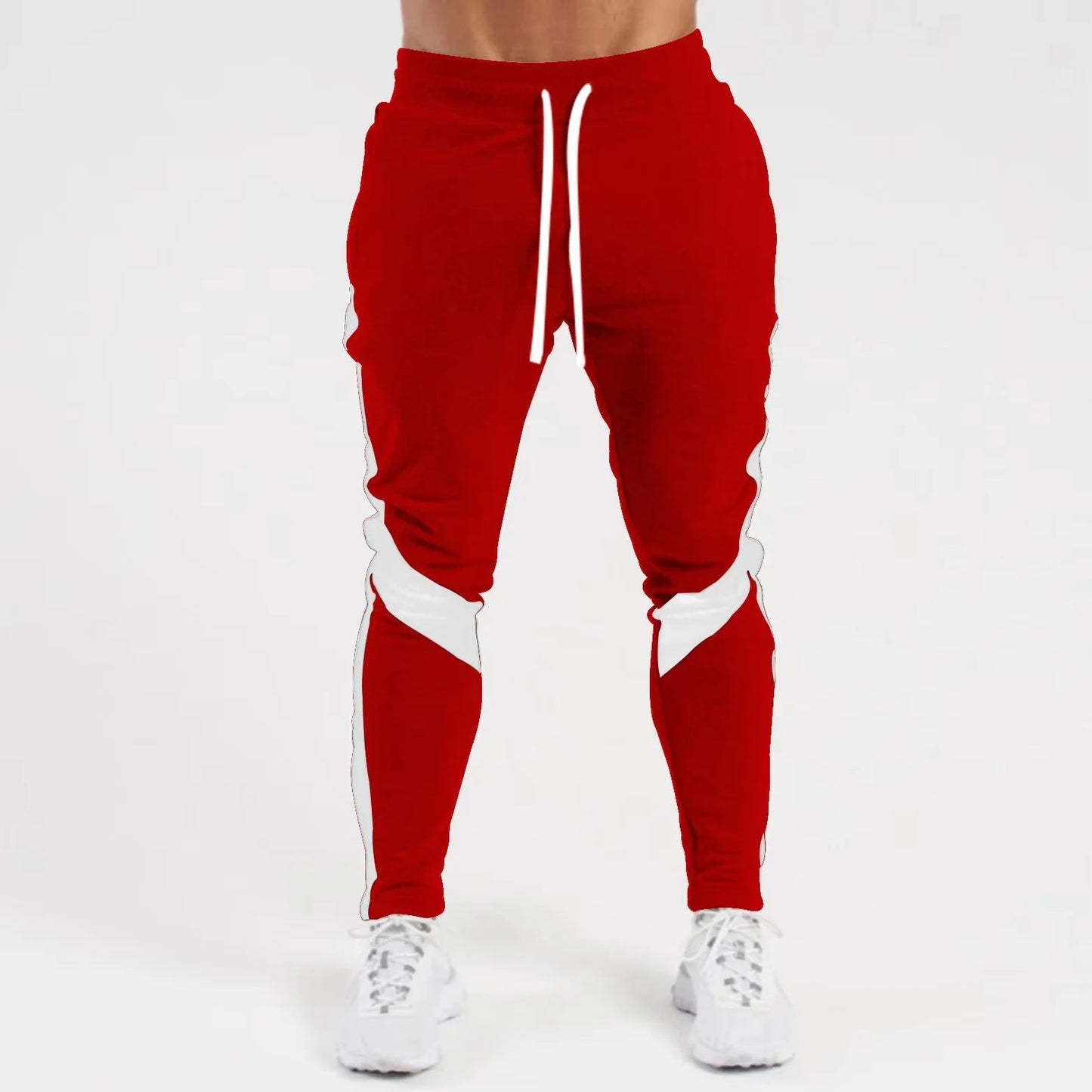 Mens Joggers Casual Pants Fitness Men Sportswear Tracksuit Bottoms Skinny Sweatpants Trousers Black Gyms Jogger Track Pants - Clothesfassion.store