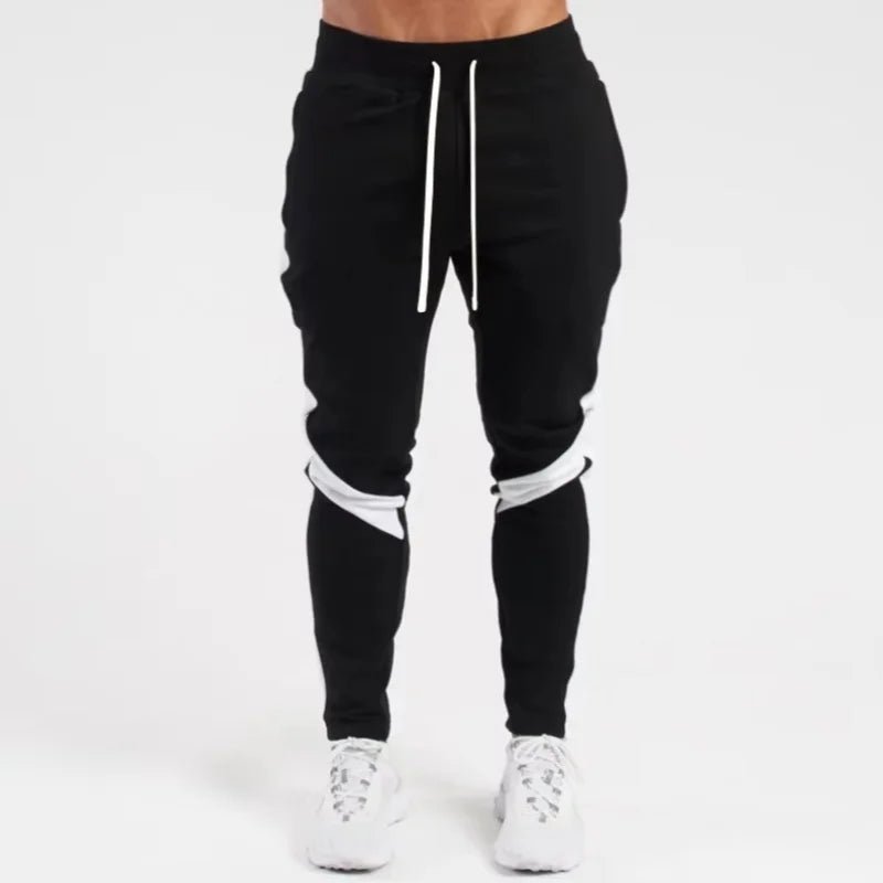 Mens Joggers Casual Pants Fitness Men Sportswear Tracksuit Bottoms Skinny Sweatpants Trousers Black Gyms Jogger Track Pants - Clothesfassion.store