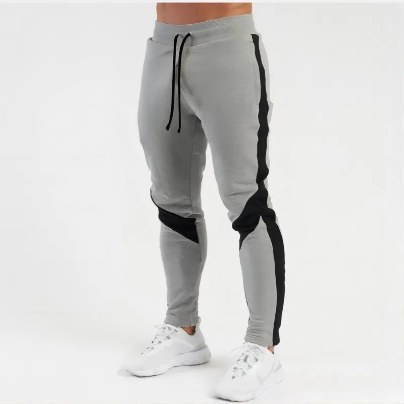 Mens Joggers Casual Pants Fitness Men Sportswear Tracksuit Bottoms Skinny Sweatpants Trousers Black Gyms Jogger Track Pants - Clothesfassion.store
