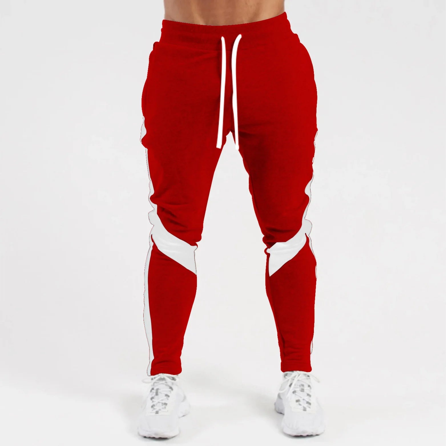 Mens Joggers Casual Pants Fitness Men Sportswear Tracksuit Bottoms Skinny Sweatpants Trousers Black Gyms Jogger Track Pants - Clothesfassion.store