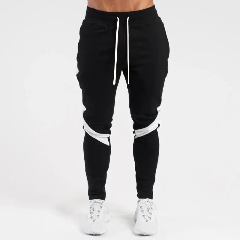 Mens Joggers Casual Pants Fitness Men Sportswear Tracksuit Bottoms Skinny Sweatpants Trousers Black Gyms Jogger Track Pants - Clothesfassion.store