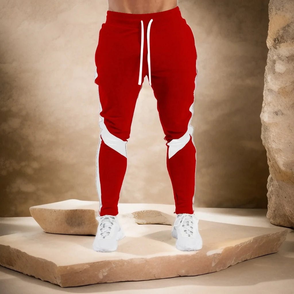 Mens Joggers Casual Pants Fitness Men Sportswear Tracksuit Bottoms Skinny Sweatpants Trousers Black Gyms Jogger Track Pants - Clothesfassion.store