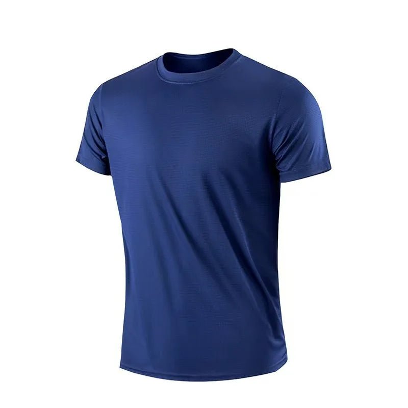 Mens Jogging T-Shirts Quick Dry Compression Sport T-Shirt Fitness Gym Running Shirts Soccer Shirts Men's Jersey Sportswear - Clothesfassion.store