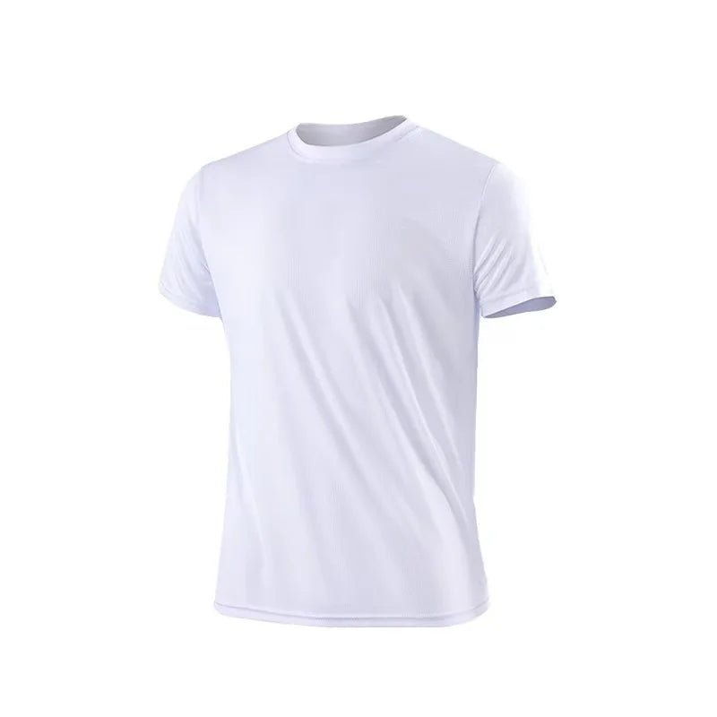 Mens Jogging T-Shirts Quick Dry Compression Sport T-Shirt Fitness Gym Running Shirts Soccer Shirts Men's Jersey Sportswear - Clothesfassion.store