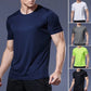 Mens Jogging T-Shirts Quick Dry Compression Sport T-Shirt Fitness Gym Running Shirts Soccer Shirts Men's Jersey Sportswear - Clothesfassion.store